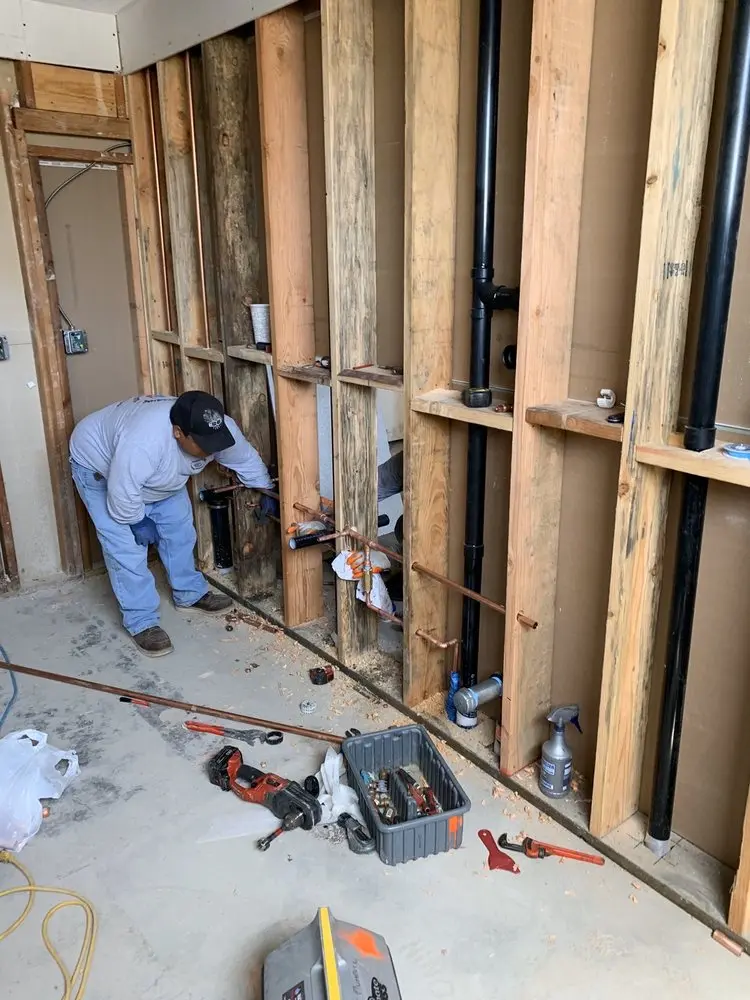 Commercial rough-in plumbing for Commercial Plumbing in South East Dallas